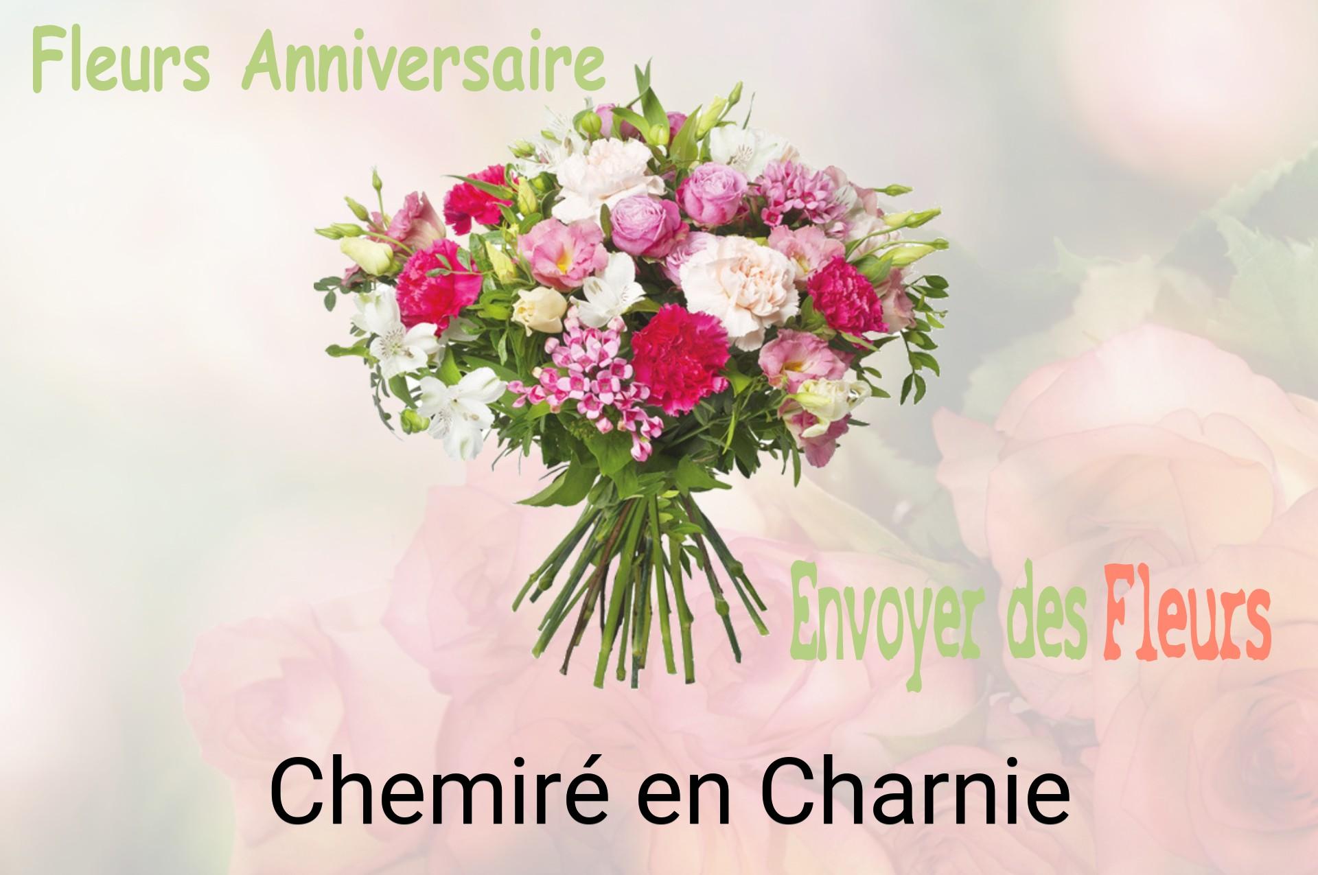 Bouquet de fleurs d’anniversaire livré à Chemiré-en-Charnie