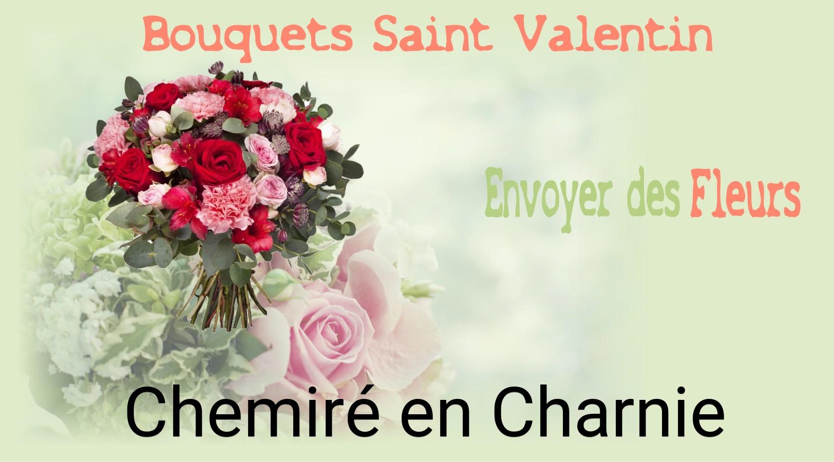 Roses de Saint-Valentin livrées à Chemiré-en-Charnie